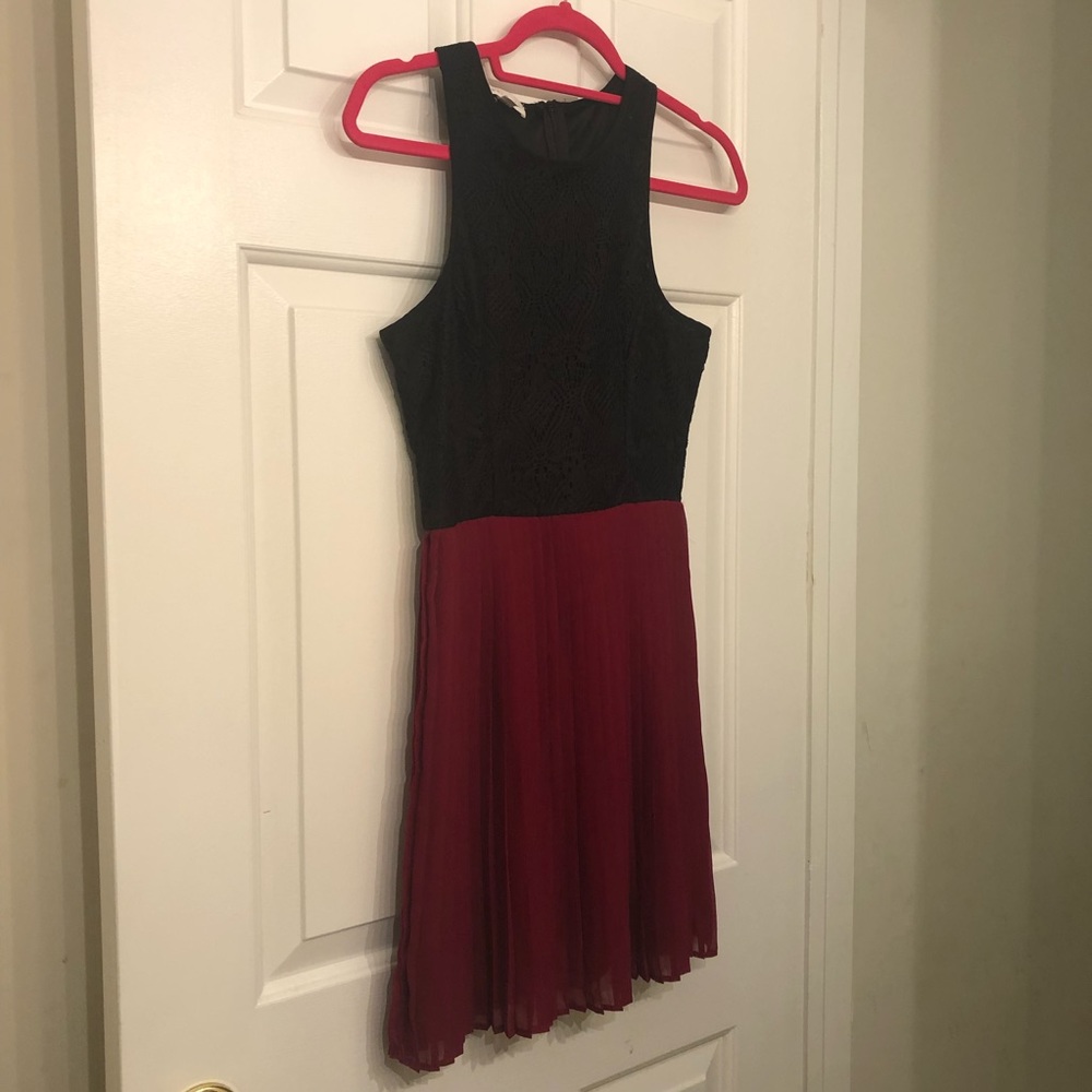 Socialite black / red cocktail dress size S